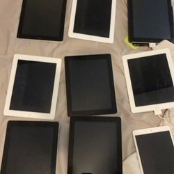 Lot Of 9 Ipads