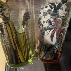 Disney Villains Glassware