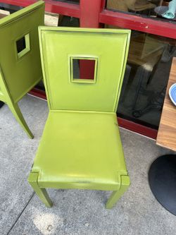 Restaurant Indoor/outdoor Leather Chairs