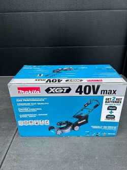 MAKITA 40V MAX XGT BRUSHLESS Cordless 21 in. Walk Behind SELF-PROPELLED Commercial Lawn MO