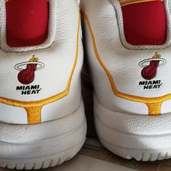 Adidas Miami Heat Shoes, Size 14