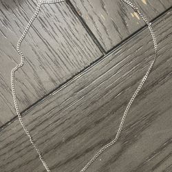 Silver Stainless Steel Neckless For 80$