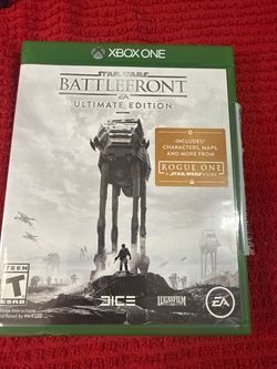Star Wars Battlefront Ultimate Edition Xbox One Game Disc Case Rogue One Expansion Pass CIB