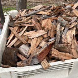 Dry Little Pieces Of Firewood, Ready To Burn