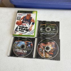 Original Xbox Video games lot of 4