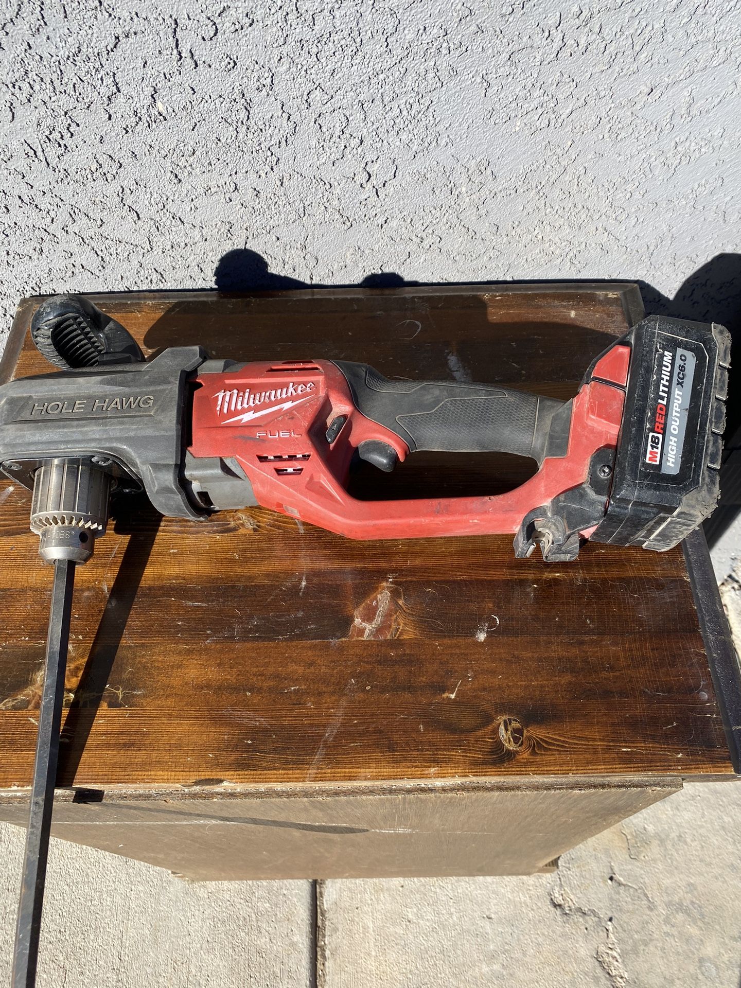 Milwaukee M18 Hole Hawg Right Angle Drill 2807-20 with Battery