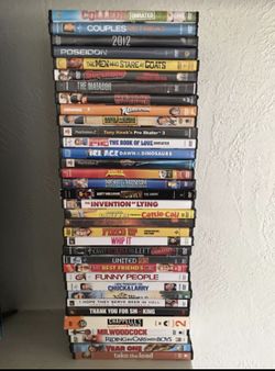 35 EMPTY DVD CASES MAKE OFFER FOR ALL