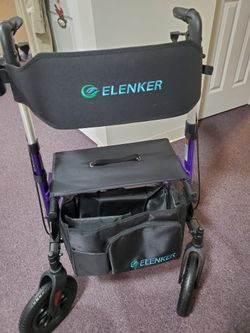 Elenker All Terrain Rollator Walker