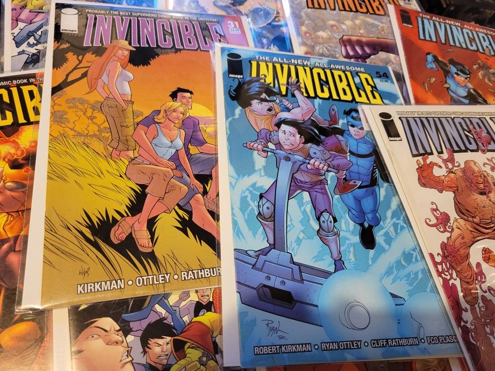 IMAGE INVINCIBLE COMIC BOOK LOT ROBERT KIRKMAN AMAZON PRIME