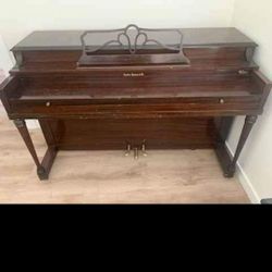 Piano W/ Sheet Music 