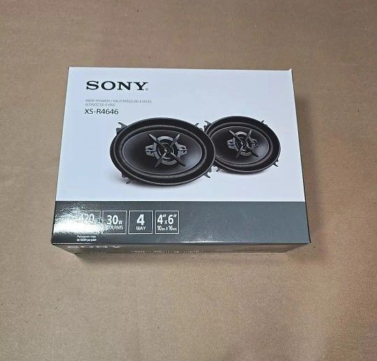 Sony 4x6 Speakers 