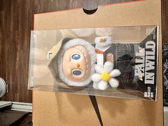 POP MART Labubu THE MONSTERS FALL IN WILD Vinyl Plush Keychain 