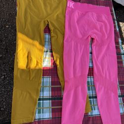 Pink Leggings - Victoria Secret 