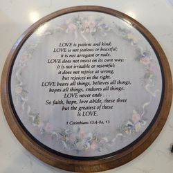 Corinthians Bible Verse Sign