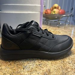 Skechers For work Brand New Bk/bk  Size 8For Lady No Box  
