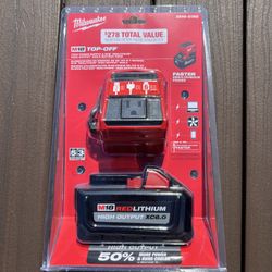 Milwaukee M18 2846-21HO Top Off 6.0 Ah Battery