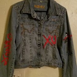 Women's Large Denim Jacket The Weeknd Xo Trill Merch Clothing Tour