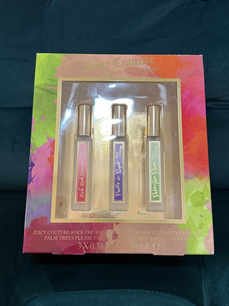Brand New Juicy Couture 3 Piece Gift Set