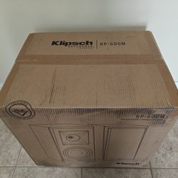 Klipsch RP600M Piano Black PAIR NEW IN SEALED BOX


