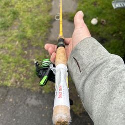 Eagle claw featherlight fishing pole