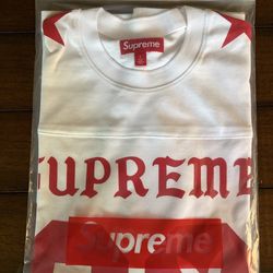 Supreme/Playboy L/S Football Top (White)