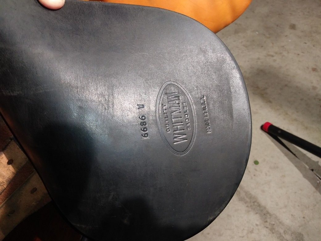 Whitman English saddle