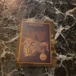 NOLAN RYAN BASEBALL CARD