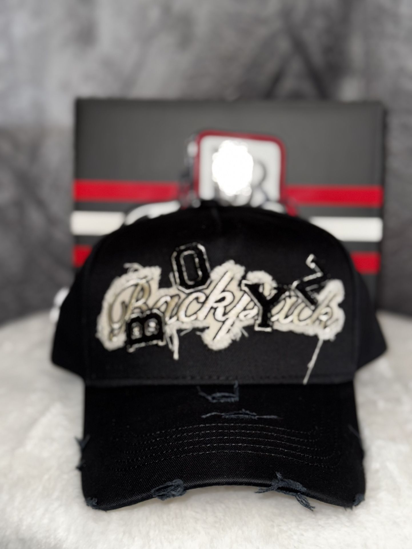 31 Hats x Backpack Boyz Black Backpack Boys Hat with Box and