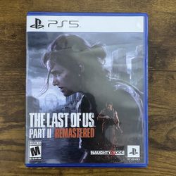 The Last of Us Part 2 Remastered Playstation 5 