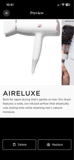T3 hair dryer +Ceramic-Coated Brush