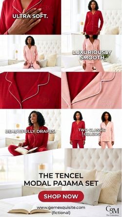 Tencel Modal Pajama Set
