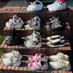 Jordan Retros, Balenciaga, Rick Owen, Lanvins, Off-White, MMY