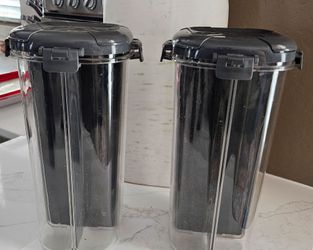 Clear Airtight Food Storage Containers Set of 2