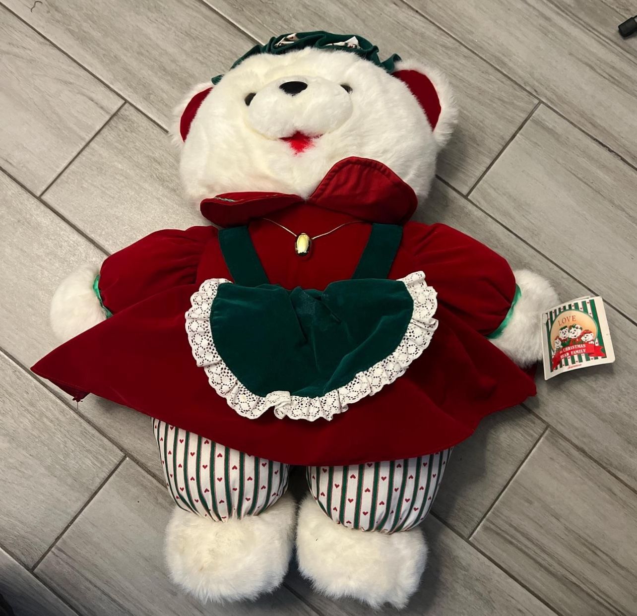 1991 Christmas Teddy Bear  