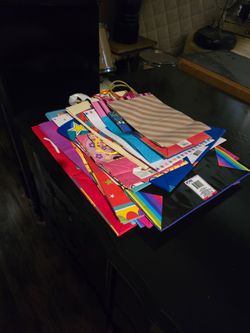 16 new party gift bags,SELLING ALL TOGETHER ONLY!