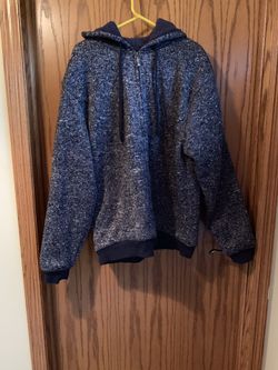 Men’s hooded sweatshirt jacket