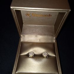 Diamond Ring And Earrings 