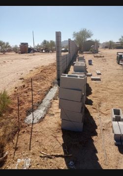 Block wall   Masonry concrete