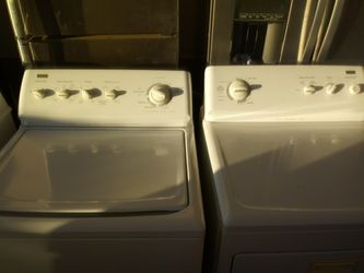 KENMORE.WASHER & DRYER GAS