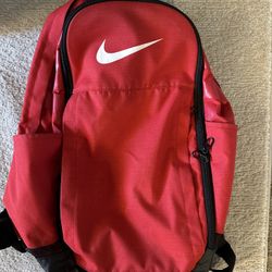 Nike Red and Black All Purpose Backpack