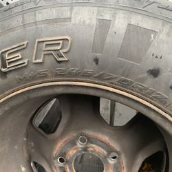 6 Tires With Rim 