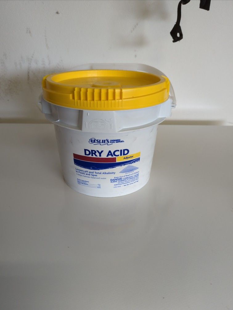 Leslie's Pool Supplies Dry Acid 10lbs 75% Full