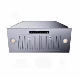 30 in. 900 CFM Convertible Ducted to Ductless Insert Range Hood in Stainless Steel with LED Lights and Gesture Control