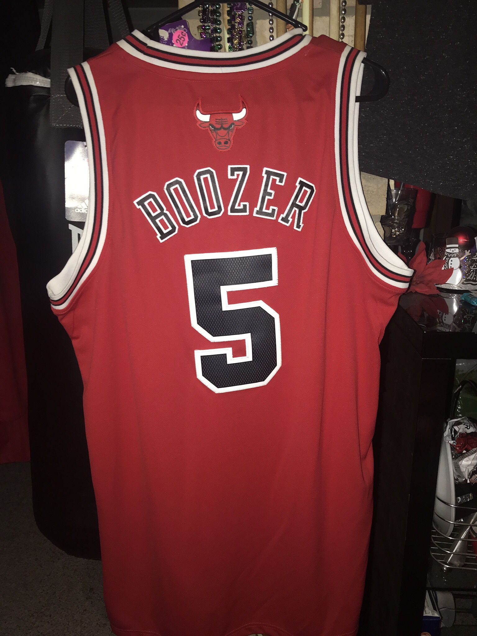 #5 Boozer Chicago Bulls Adidas Jersey $100
