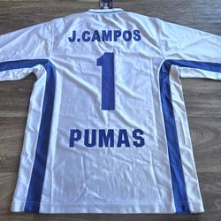 Nike Pumas UNAM Jorge Campos Custom Goalkeeper Futbol Soccer Jersey Large