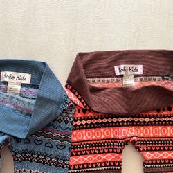 Girls Clothes - Fleece Lined Stretch Leggings 