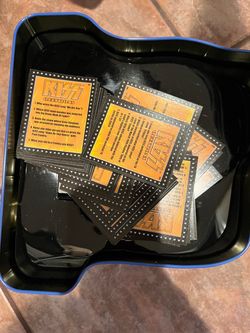 KISS Questions Trivia Cards Set