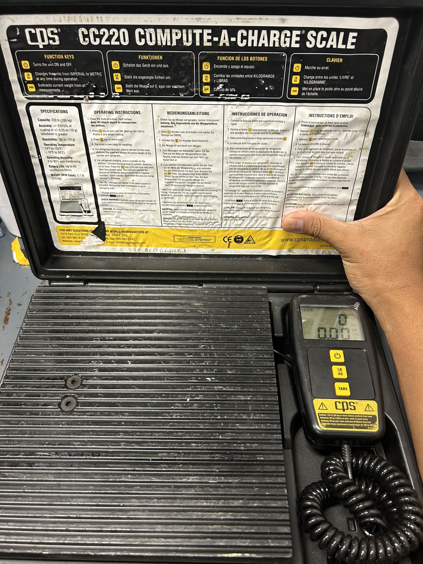 Refrigeration Scale