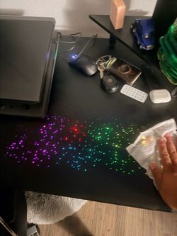 Wonder touch glowing gaming desk
