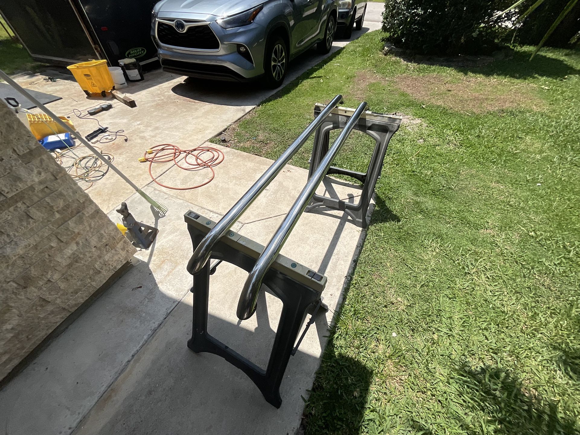 Pick Up Truck Stainless Steel Side Rails